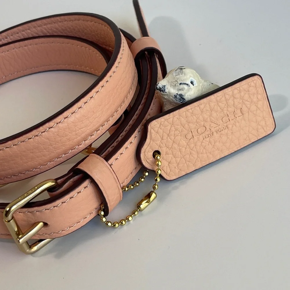 COACH Leather Replacement Strap And Hangtag